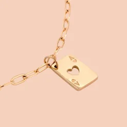 Ace Up the Sleeve Bracelet Roségold
