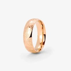 Ammonite Shell Ring Roségold