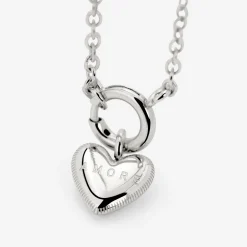 Amore Mio Classic Chain Necklace Set Silber