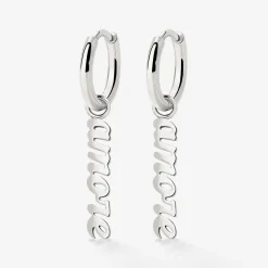 Amore puro Hoop Set Small Silber