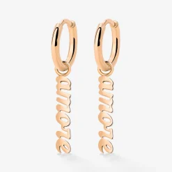 Amore puro Hoop Set Small Roségold