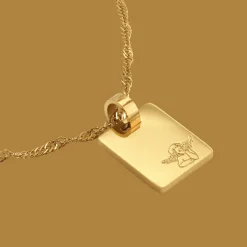 Angel Necklace Gold
