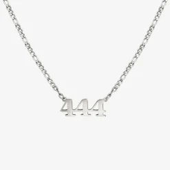 Angel Number Necklace Silber - 111