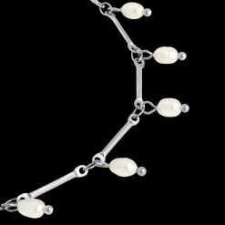 Annes Authentic Pearl Choker Silber