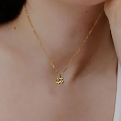 Aquarius Bubble Necklace Gold