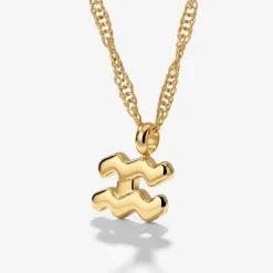 Aquarius Bubble Necklace Gold