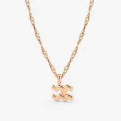 Aquarius Bubble Necklace Roségold