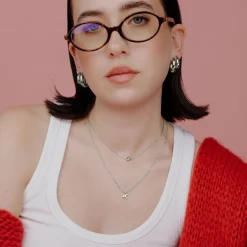Aries Bubble Necklace Silber