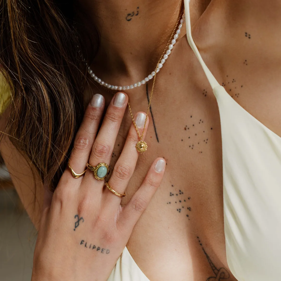 Aurelia Necklace Gold