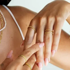 Bar of Gold Ring Gold