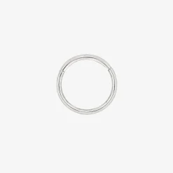 Basic Click Piercing Ring Silber