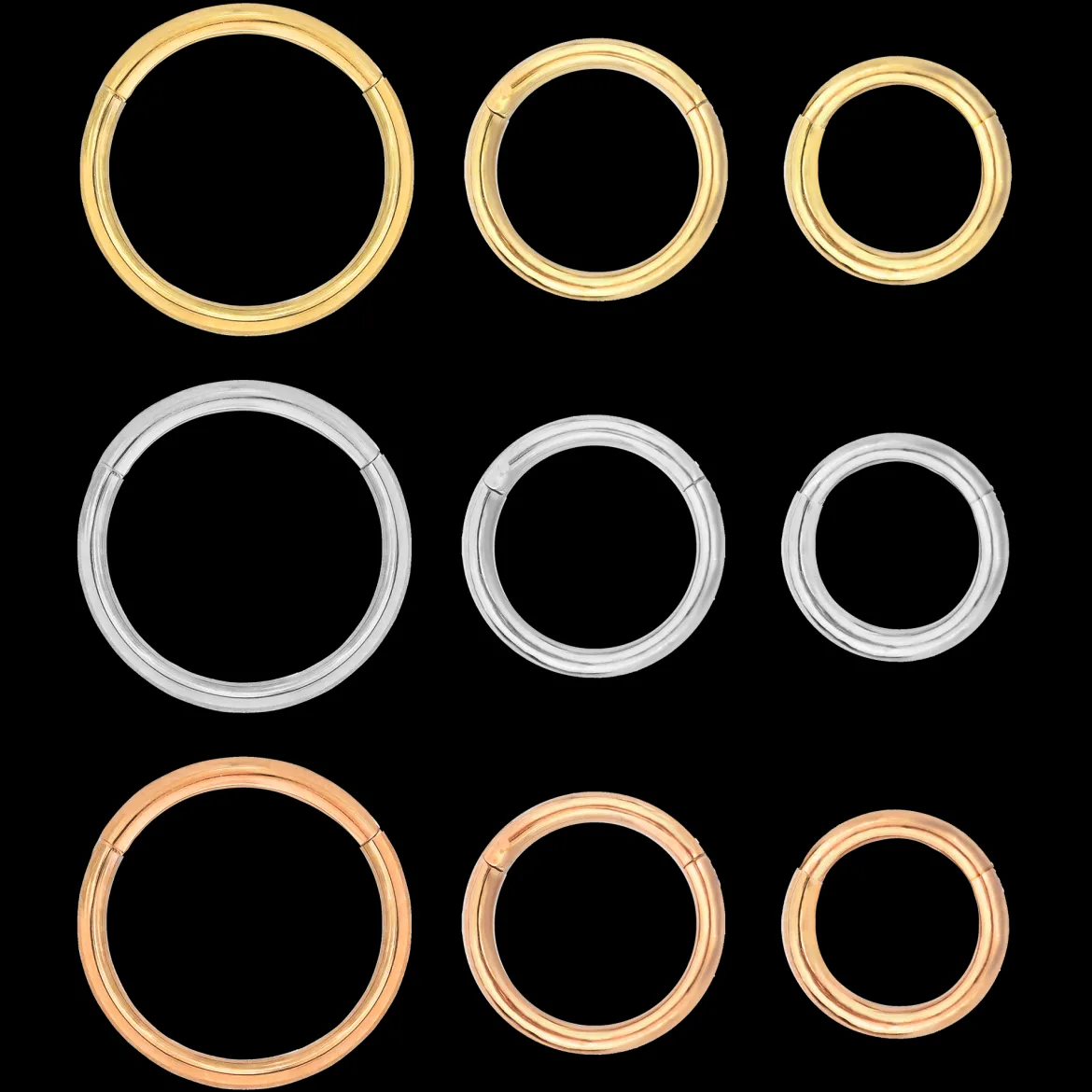 Basic und Twisted Click Piercing Bundle
