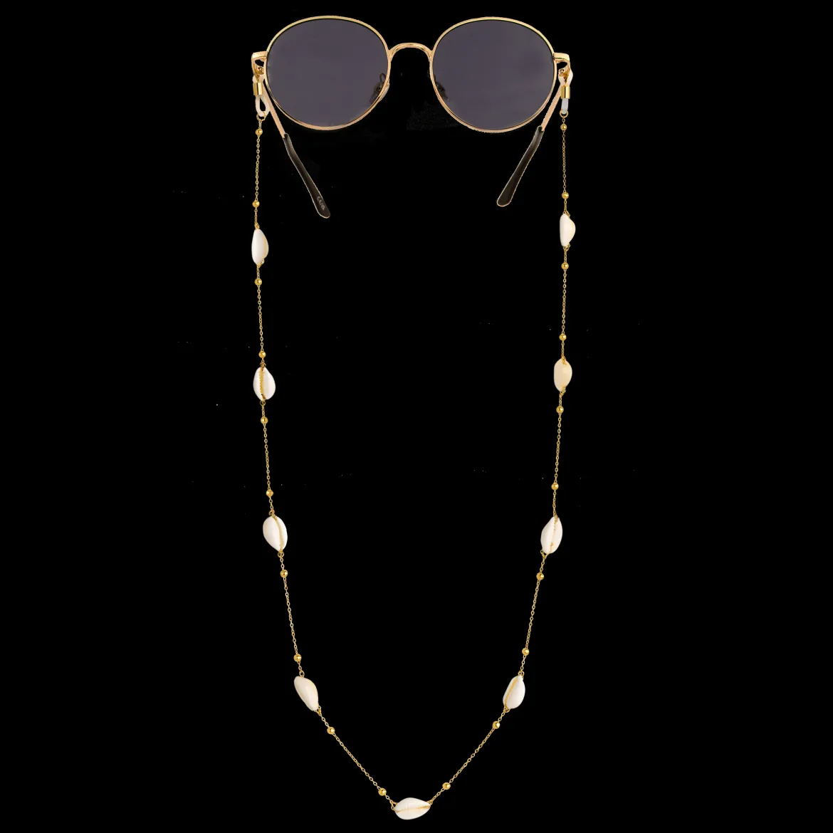Beach Babe Sunglasses Chain Gold