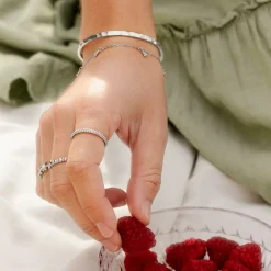 Bead it Ring Silber
