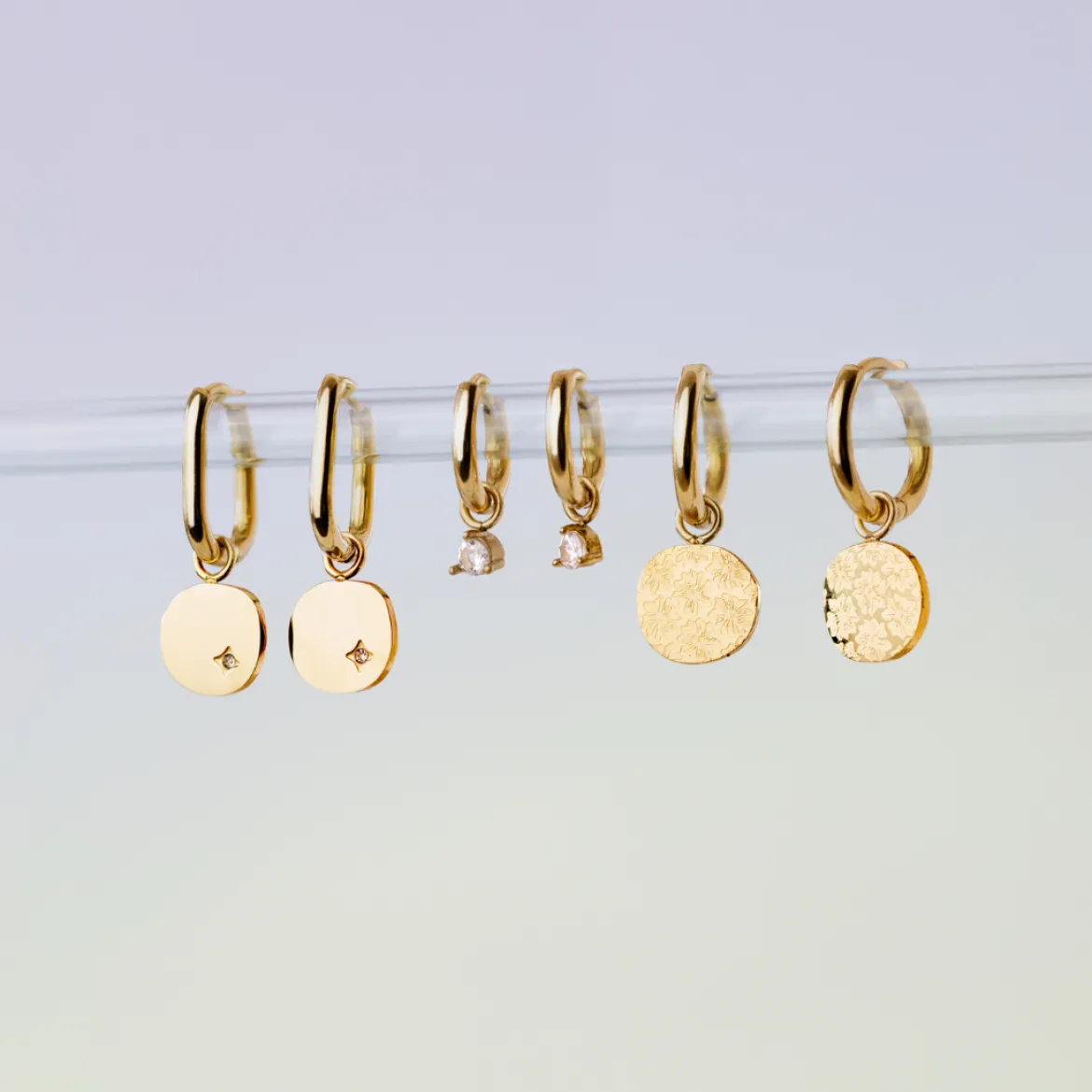 Blanco Lumbre Hoop Set Baby Silber