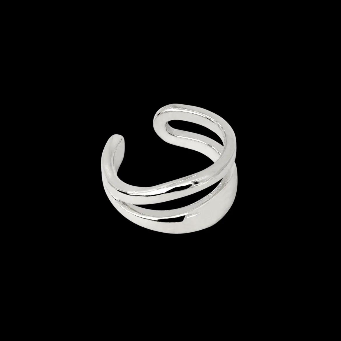 Blending Duo Cuff Silber