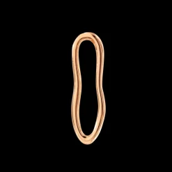 Blending Shapes Oval Hoop Set Baby Roségold