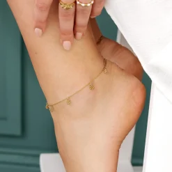 Blooming Anklet Gold