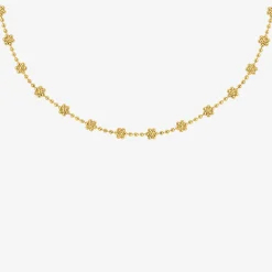 Blooming Choker Gold