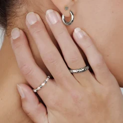 Blooming Studs Silber