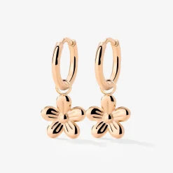 Blossom Hoop Set Small Roségold