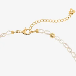 Blossom Pearl Choker Gold