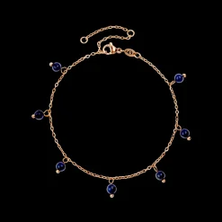 Blue Bay Anklet Roségold
