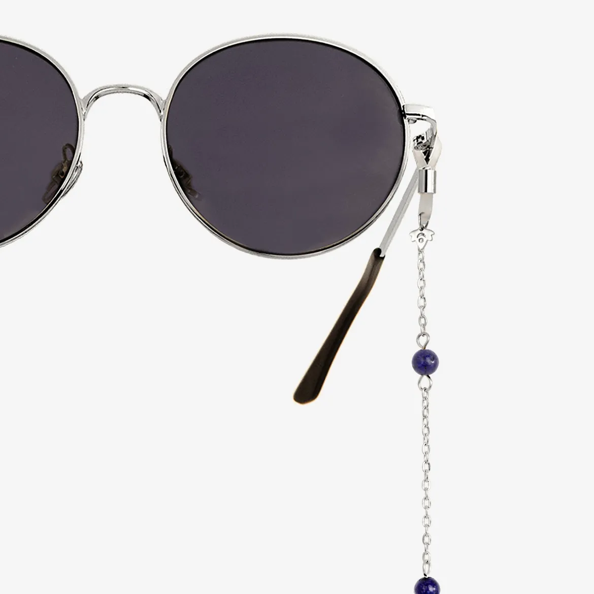 Blue Bay Sunglasses Chain Silber