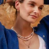 Blue Breeze Necklace Roségold