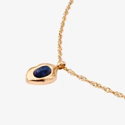Blue Breeze Necklace Roségold
