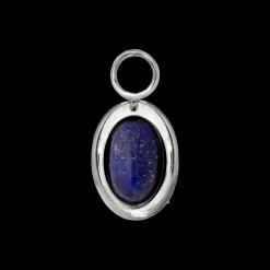Blue Breeze Oval Hoop Set Baby Silber