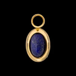 Blue Breeze Oval Hoop Set Baby Gold