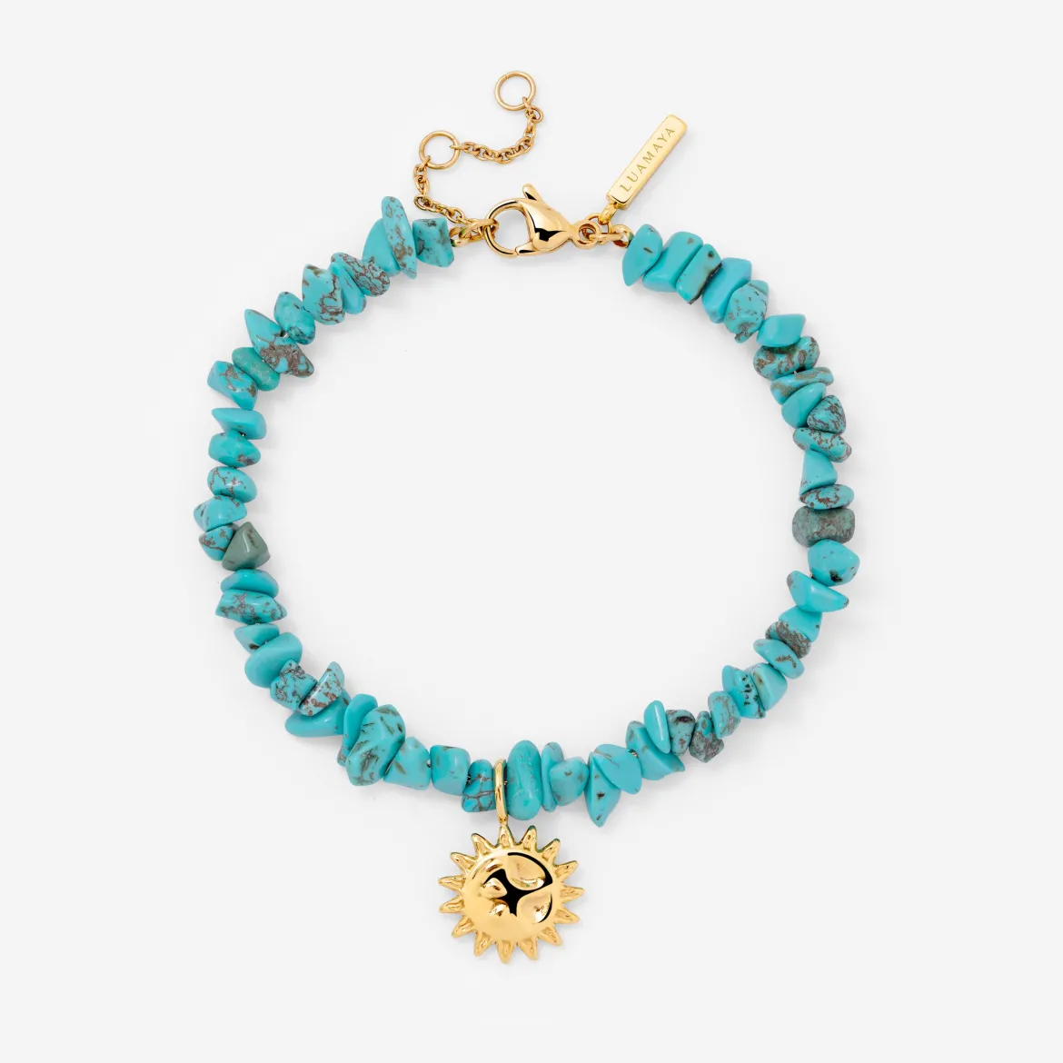 Blue Lagoon Bracelet Gold