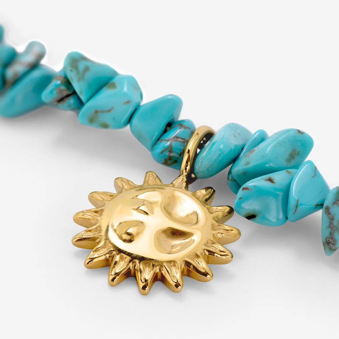 Blue Lagoon Bracelet Gold