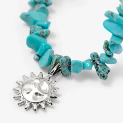Blue Lagoon Necklace Silber