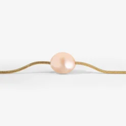 Blush Pearl Choker Gold