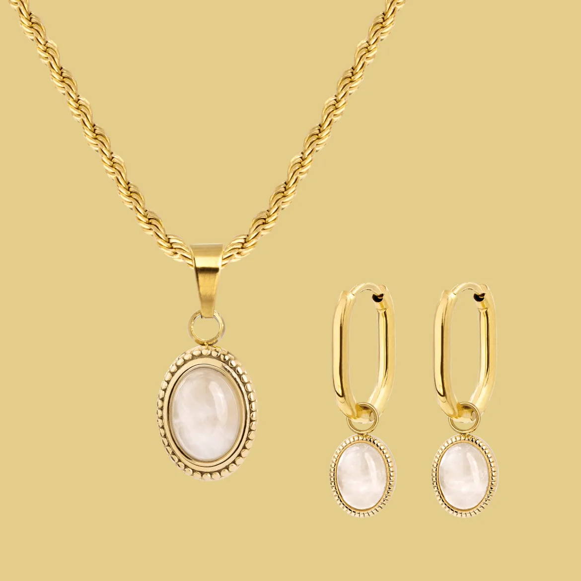 Blush Quartz Bundle Gold