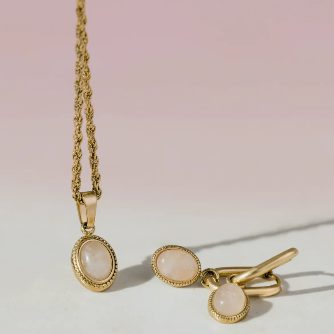 Blush Quartz Bundle Roségold