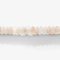 Blushstone Charm Necklace Roségold