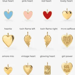 Blushstone Charm Necklace Set
