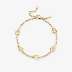 Boho Coin Bracelet Gold