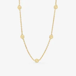 Boho Coin Necklace Gold