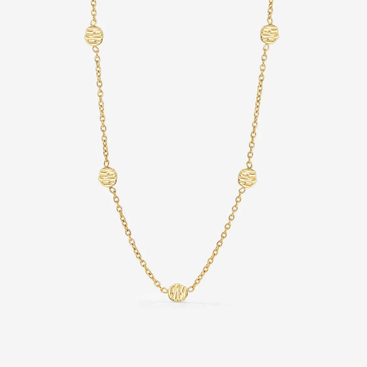 Boho Coin Necklace Gold