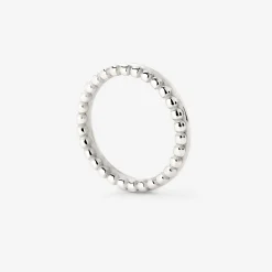 Boho Dots Ring Silber
