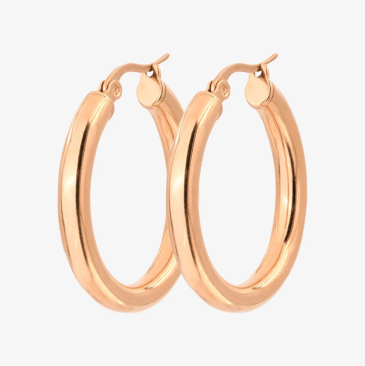 Bold Hoops Medium - Gold