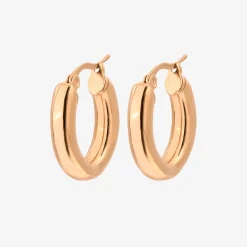 Bold Hoops Small - Gold