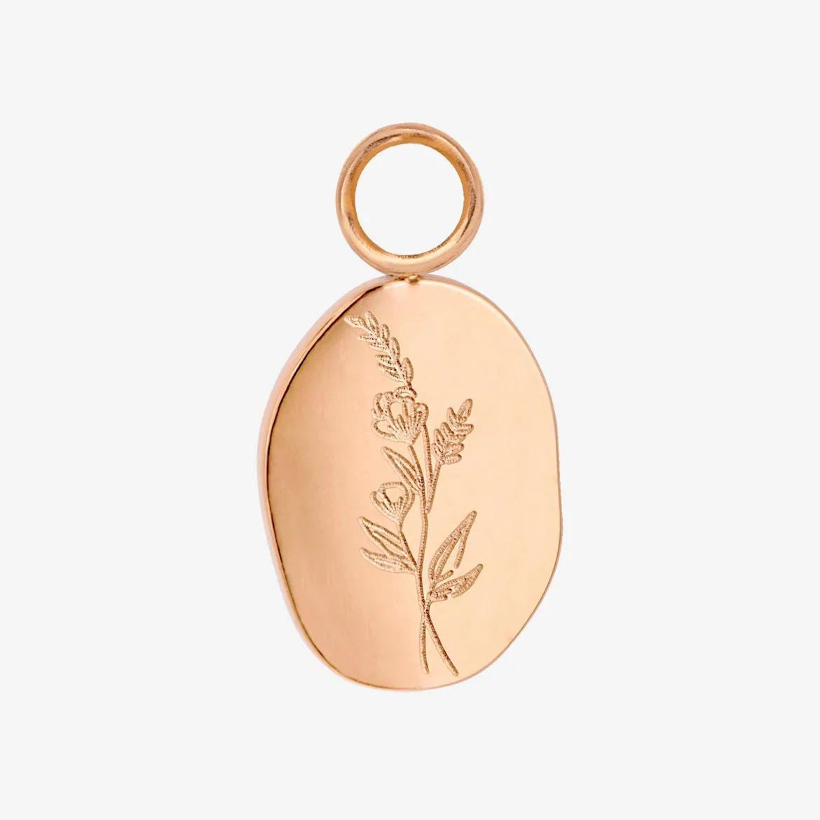 Bouquet Coin Hoop Set Medium Roségold