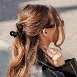 Bow Hairclaw - White