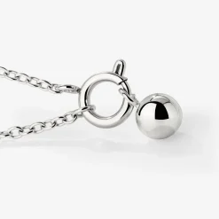 Bubbly Classic Chain Necklace Set Silber