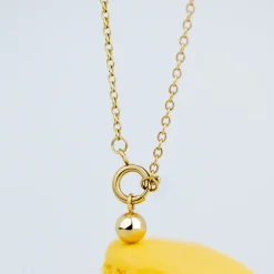 Bubbly Classic Chain Necklace Set Silber
